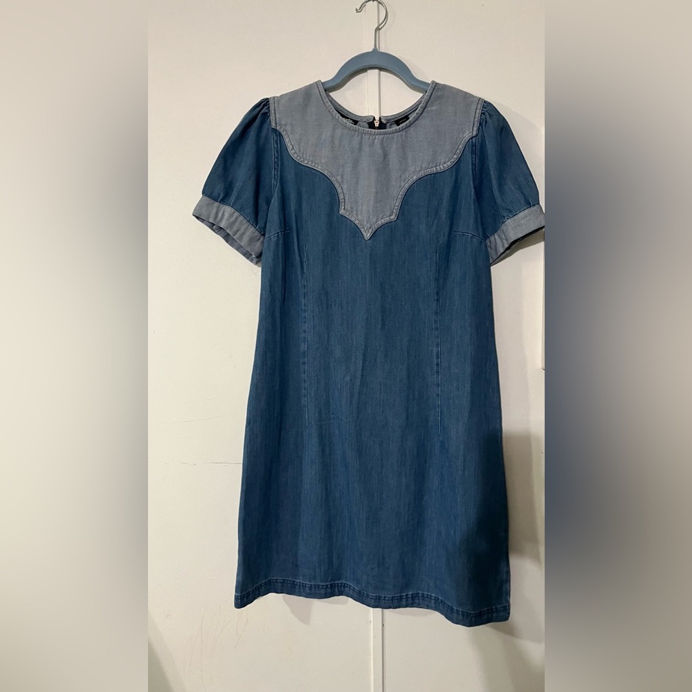 Wrangler Retro Blue Denim Dress